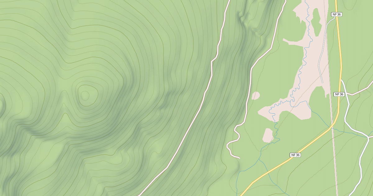 Map preview of DAVIS CREEK A