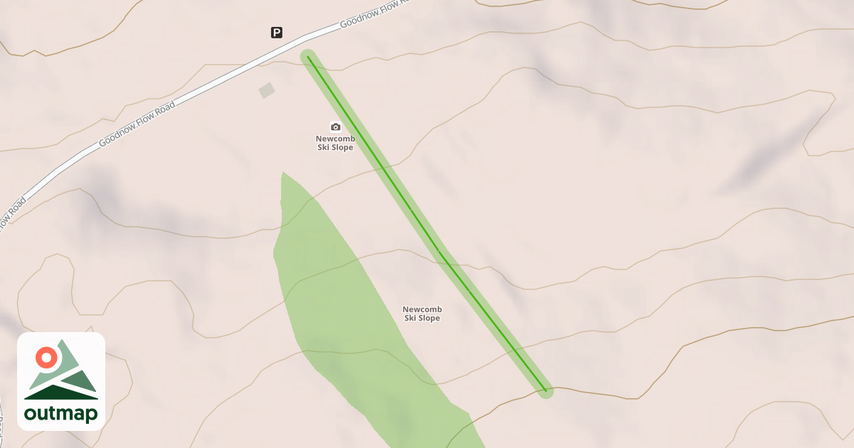 Map of Main Slope