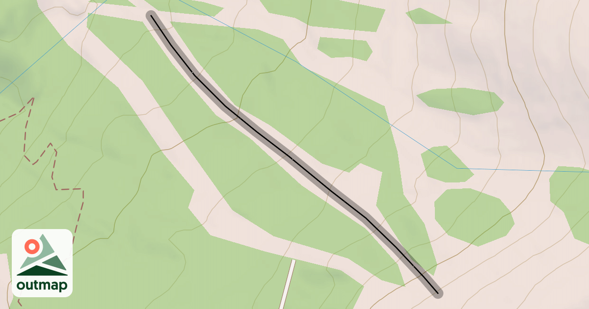 Map of Starr's Route