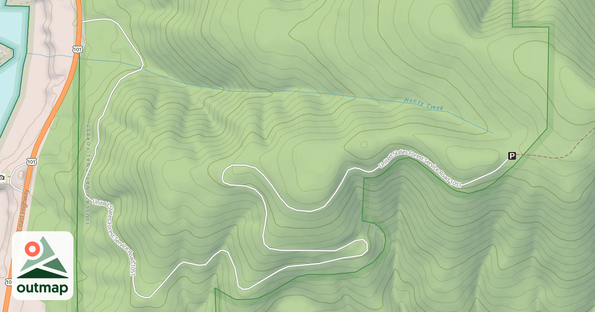 Map of CUMMINS RIDGE