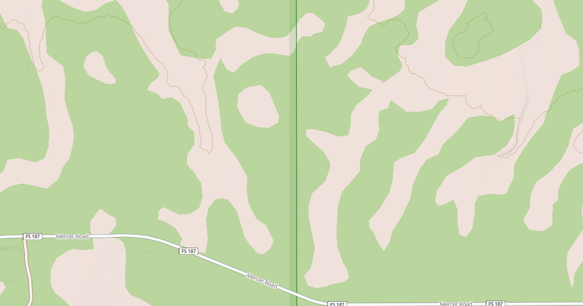 Map preview of USFS Motor Vehicle Use Map Roads {3C8313CF-D9EB-4CCC-A66A-711D9E3A463A}