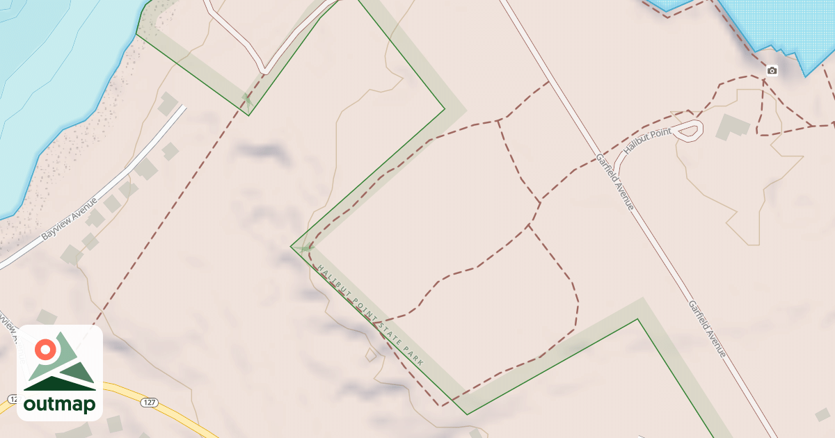 Map of Back 40 Loop