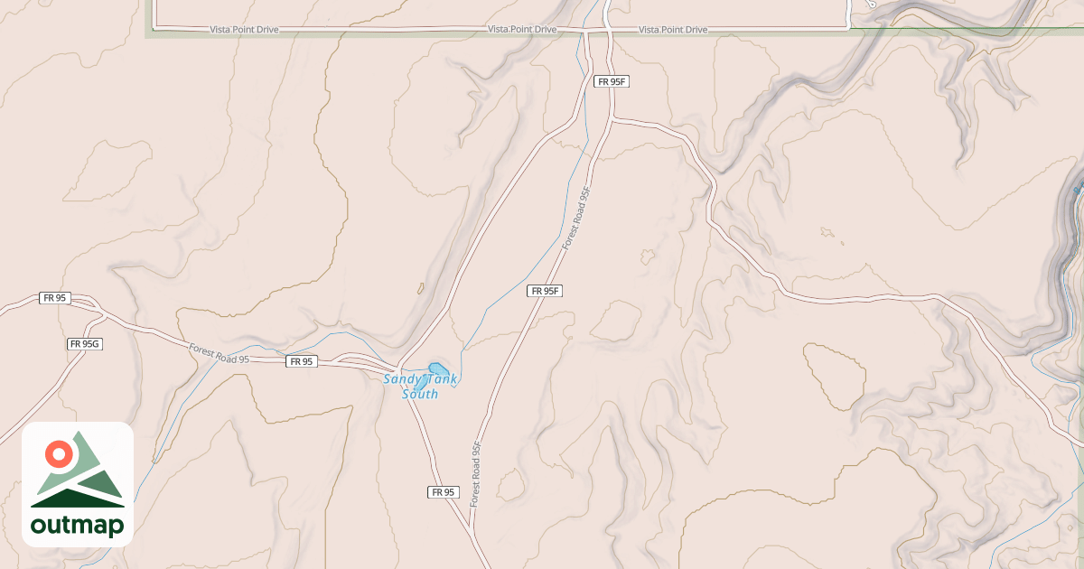 Map of USFS National Forest System Roads {A2A5C583-DD3B-45BB-8BA4-67B0416112BF}