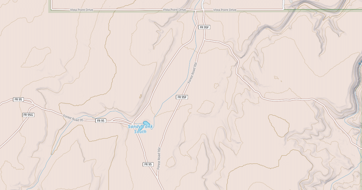 Map preview of USFS National Forest System Roads {A2A5C583-DD3B-45BB-8BA4-67B0416112BF}