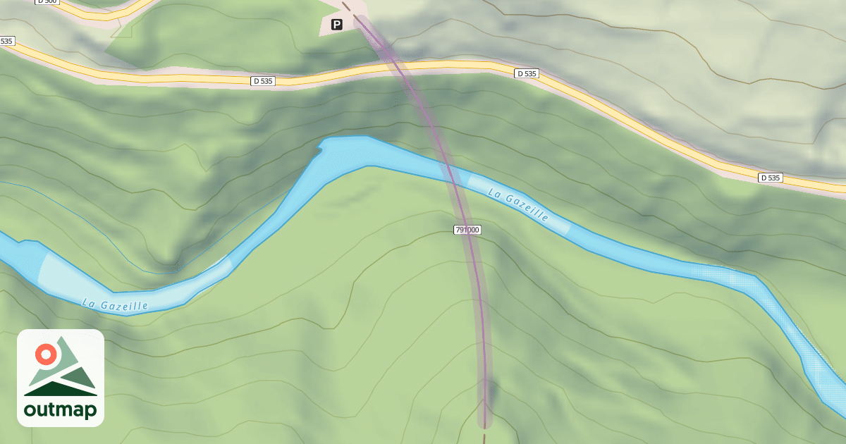 Map of Viaduc de la Recoumène