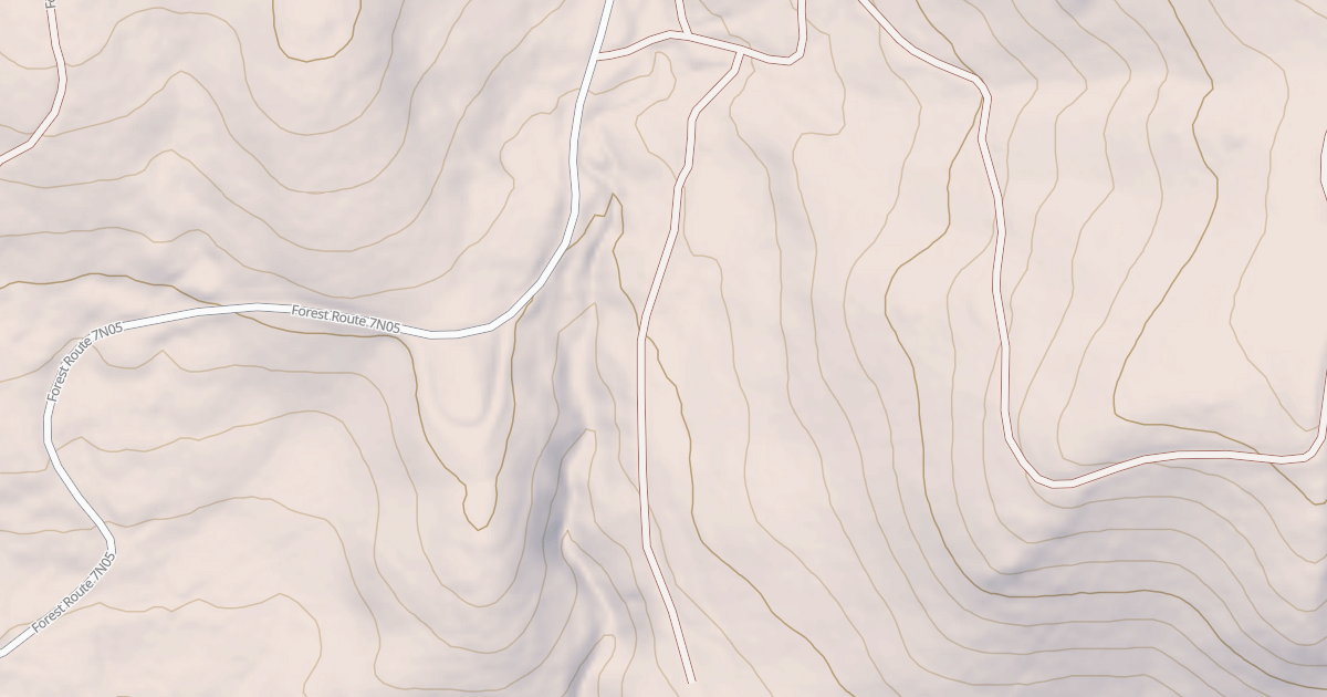 Map preview of USFS Motor Vehicle Use Map Trails 330139010602