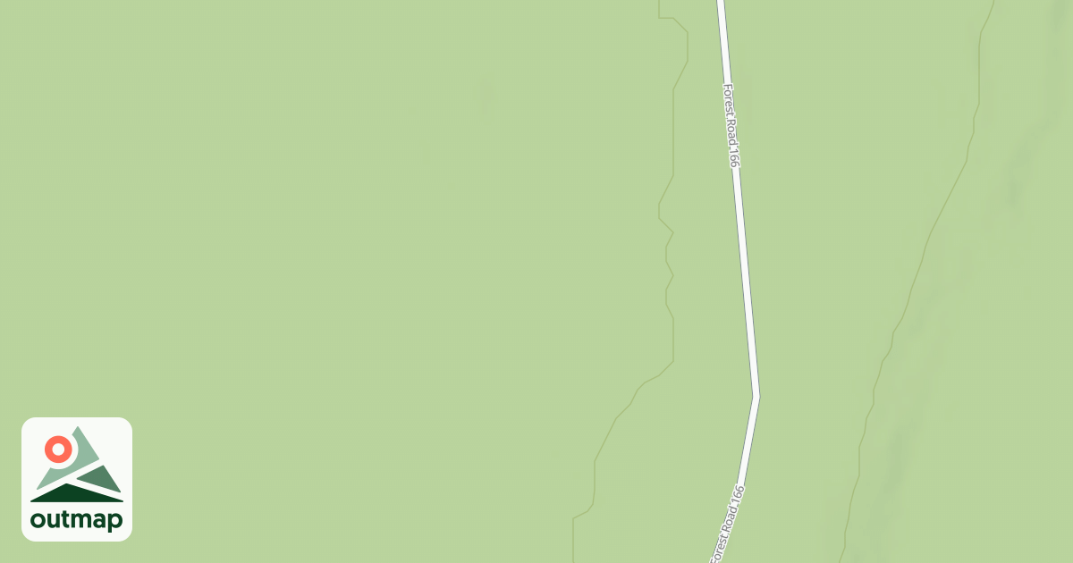 Map of FR 166N