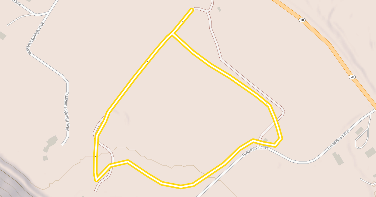 Map preview of John's Way
