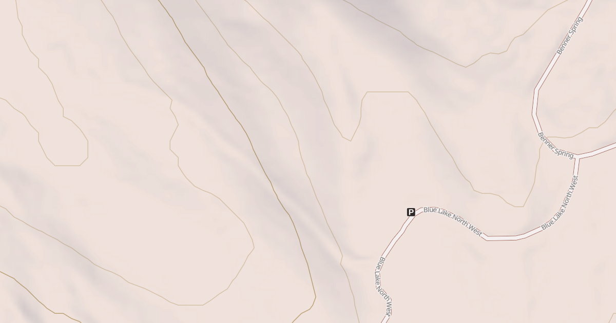 Map preview of BLUE LAKE NORTH WEST
