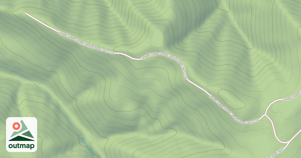 Map of USFS National Forest System Roads {74D3CF23-CFA3-468B-A31F-627EDC46912E}