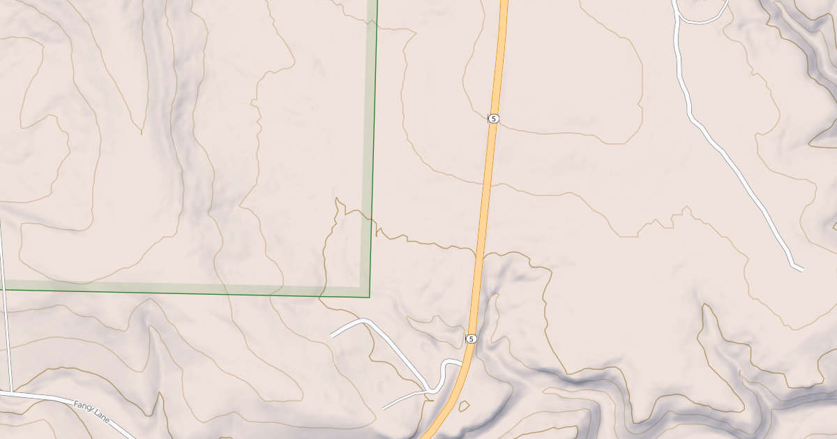 Map preview of USFS National Forest System Roads {700B13EF-03B0-445F-9EFE-665B047ECA23}