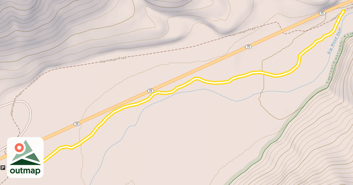 Map of SNRA to Frostbite Flats