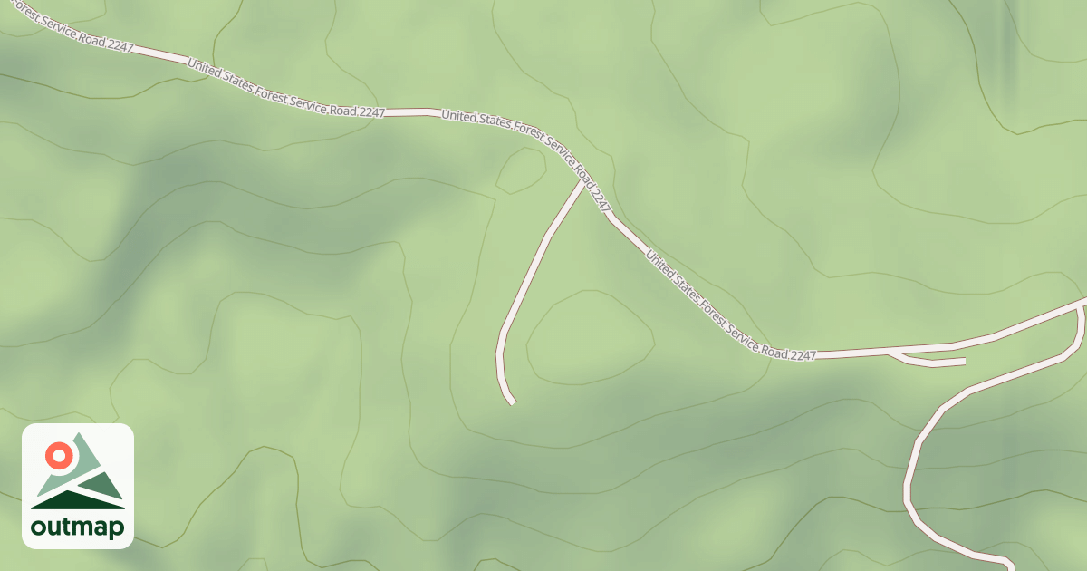 Map of USFS Motor Vehicle Use Map Roads {AFC3888D-22D6-4FEA-8E93-C4ECE530C629}