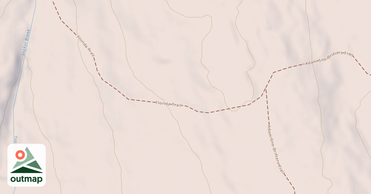 Map of Florida Trail