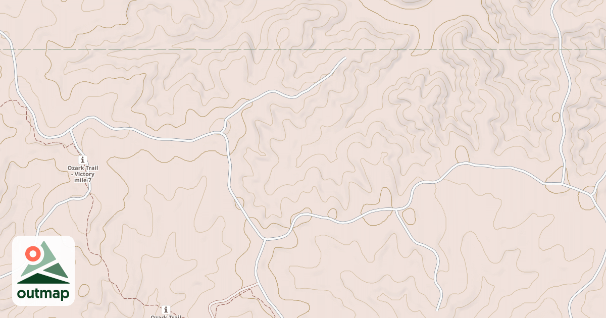 Map of CANE RIDGE