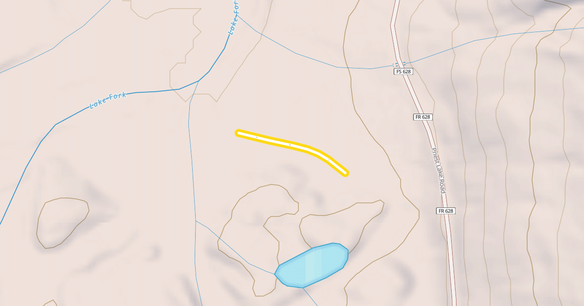 Map preview of Middle Meadow Loops