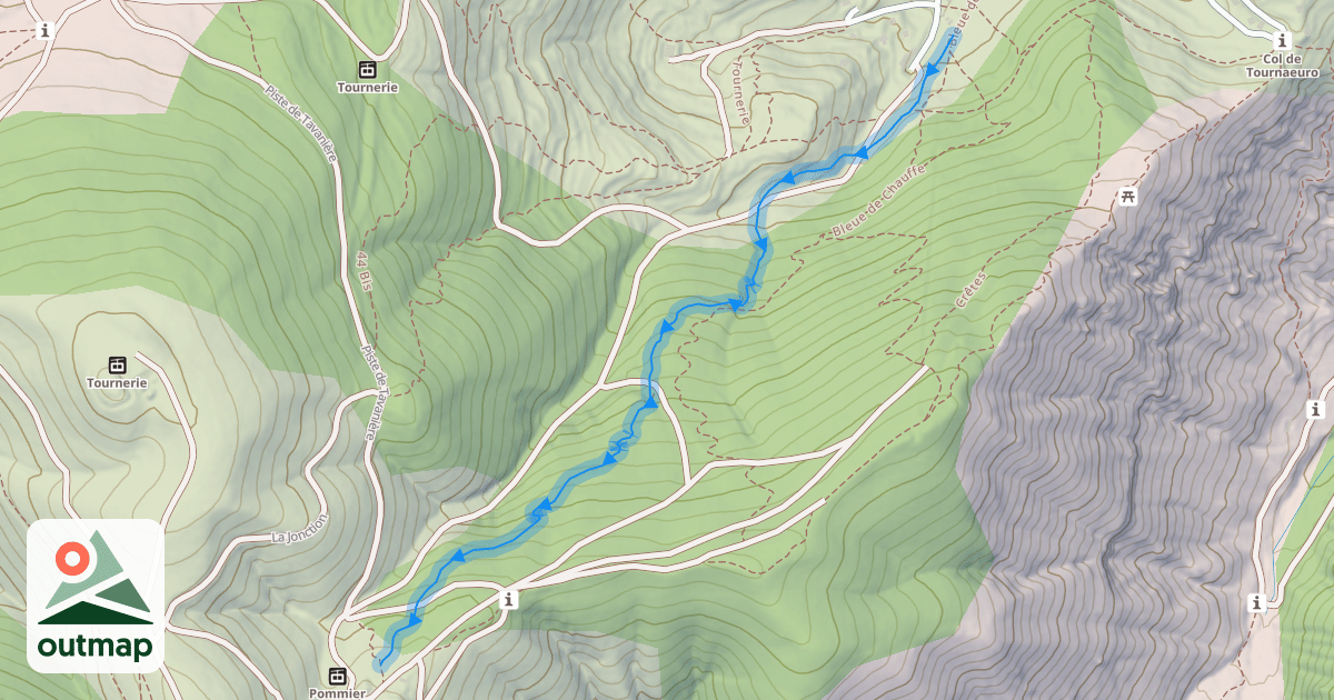 Map of Speed Frachette