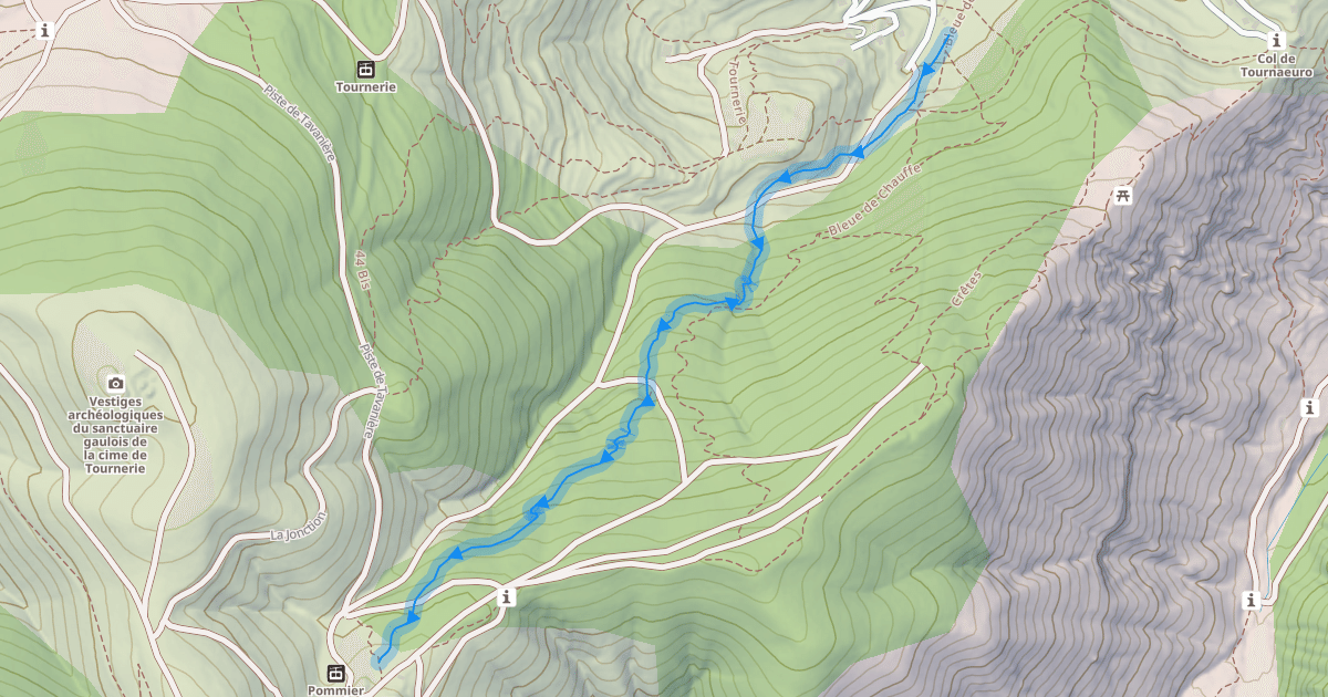 Map preview of Speed Frachette