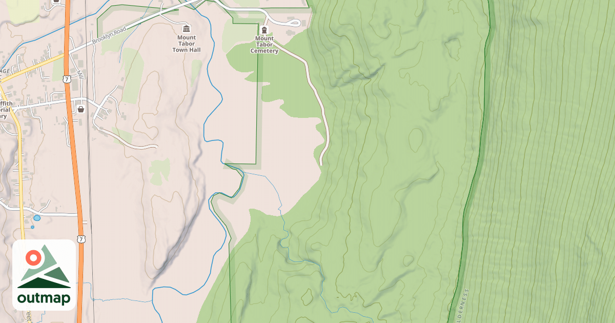 Map of DANBY DEPOT SPUR