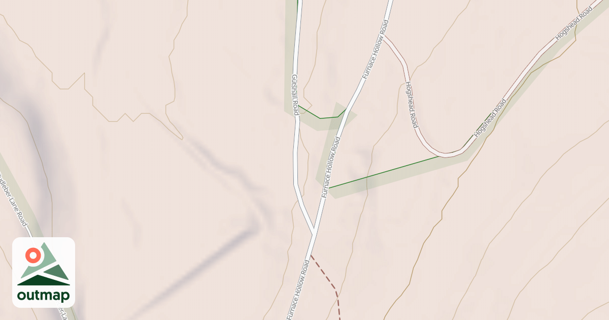 Map of Michaux State Forest – Snowmobile Trail System (Northern)