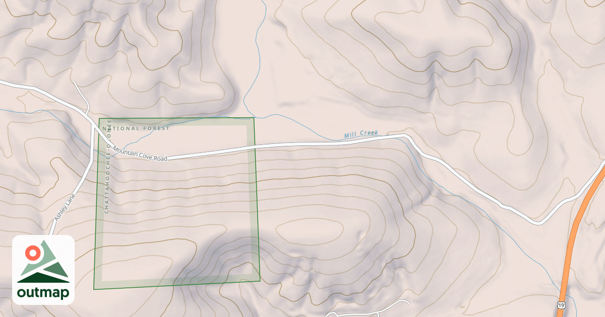 Map of SOUTH MILL CREEK