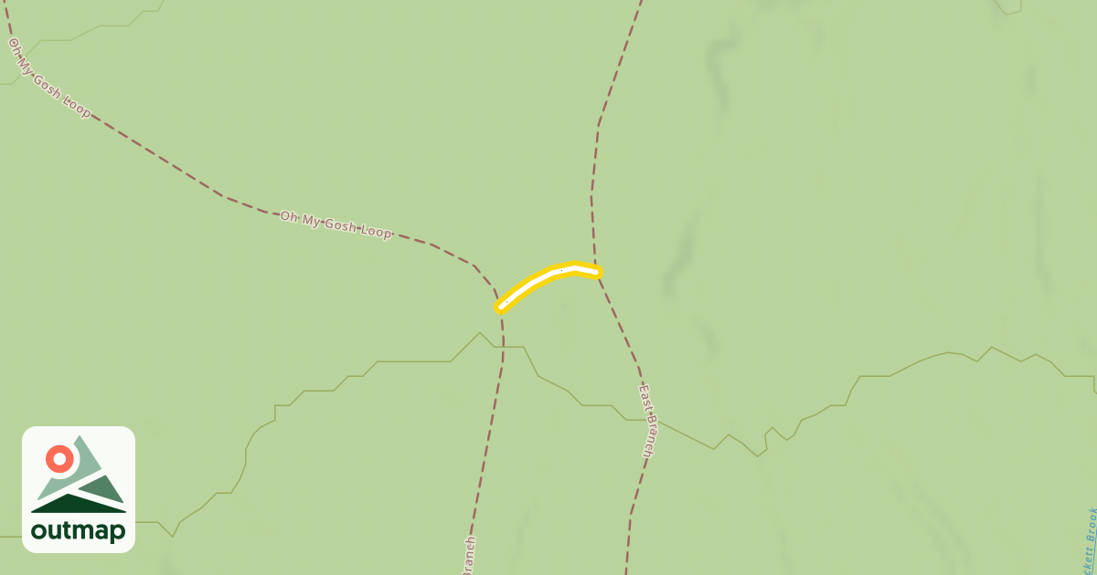 Map of Oh My Gosh Loop