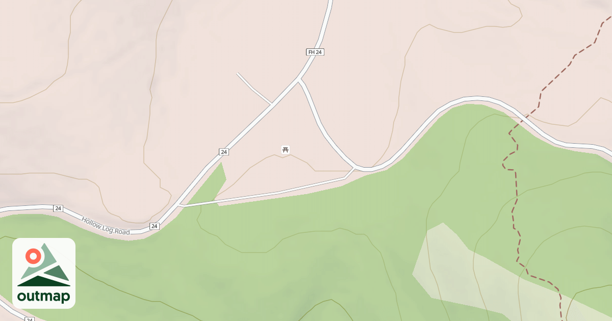 Map of BRIMSTONE OHV STAGING AREA