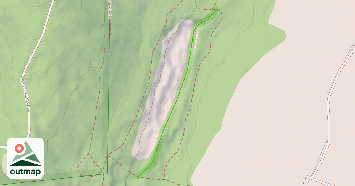 Map of Gravel Loop Lower