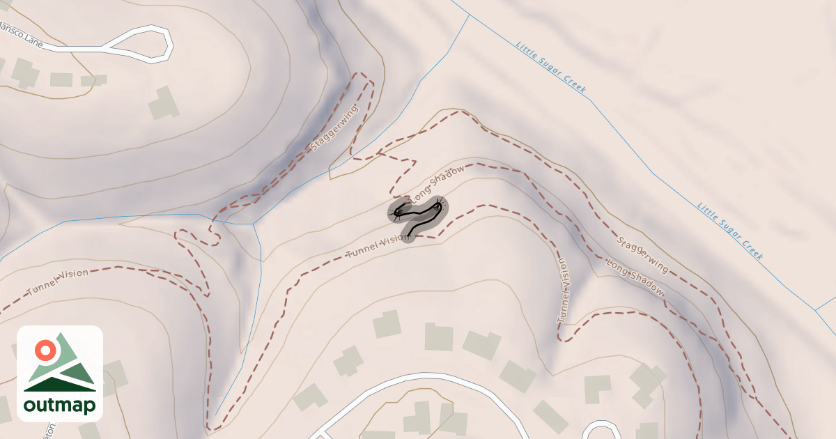 Map of Long Shadow Connector
