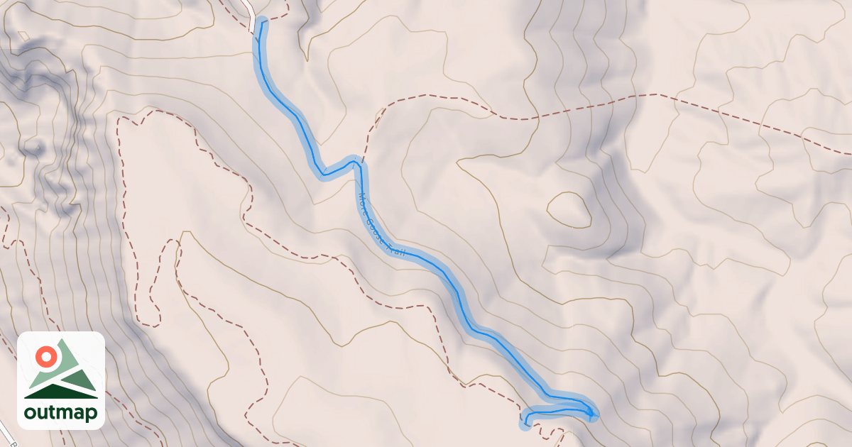 Map of More Goose Trail