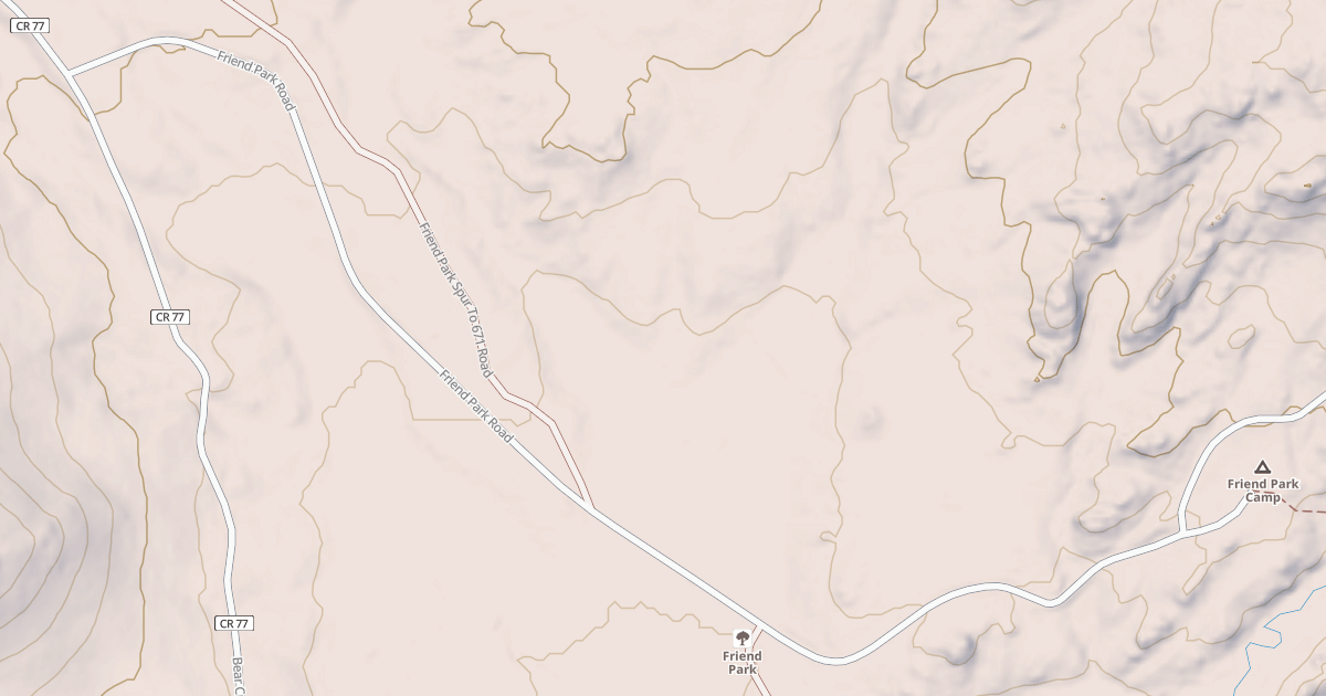 Map preview of FRIEND PARK ROAD