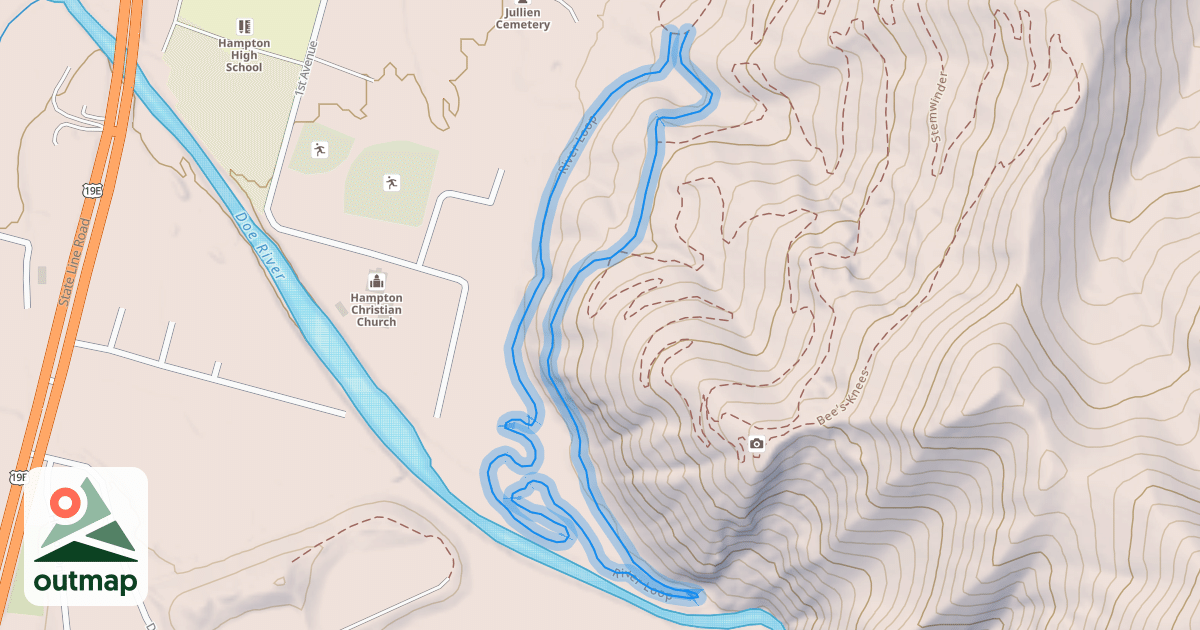 Map of River Loop