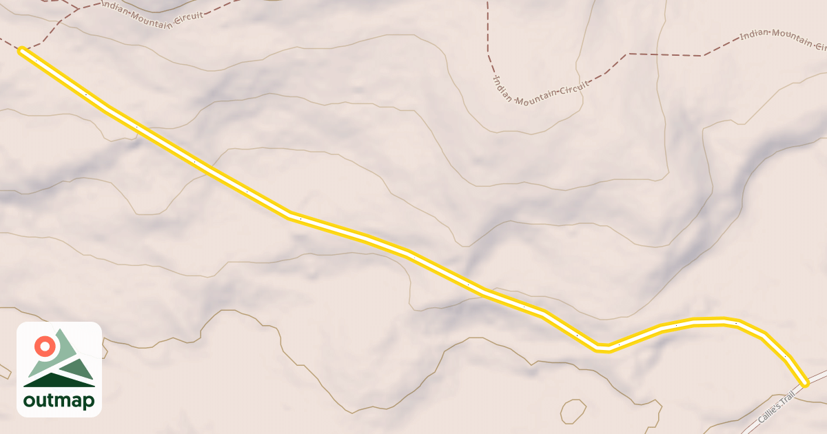 Map of Callie's Trail