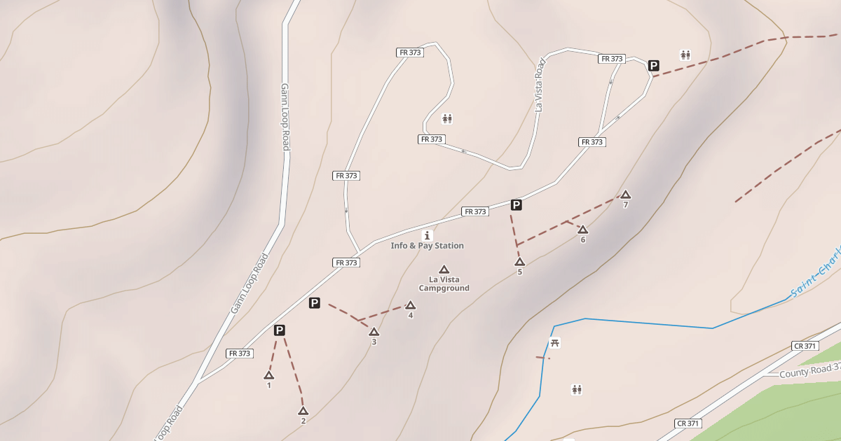 Map preview of LA VISTA