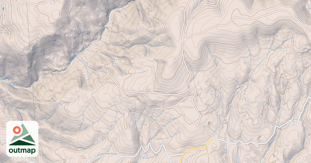 Map of ALASKA PEAK