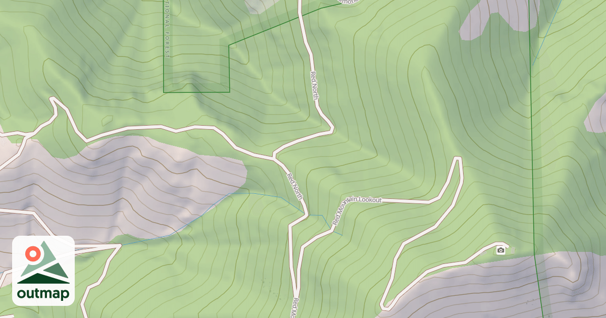 Map of RED NORTH