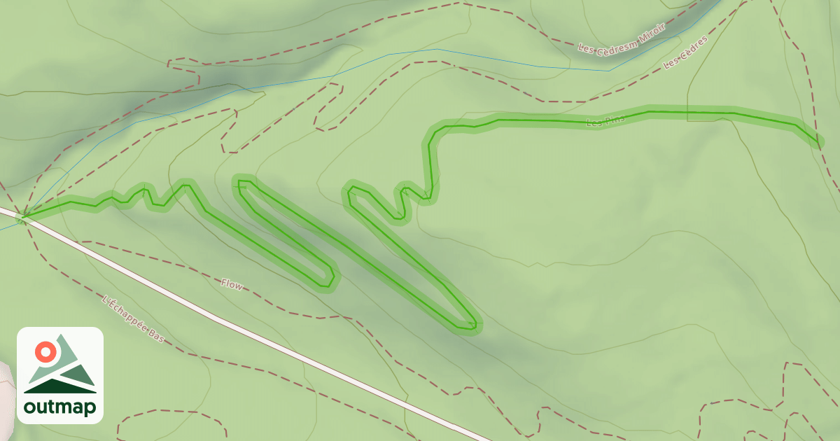 Map of Les Pins