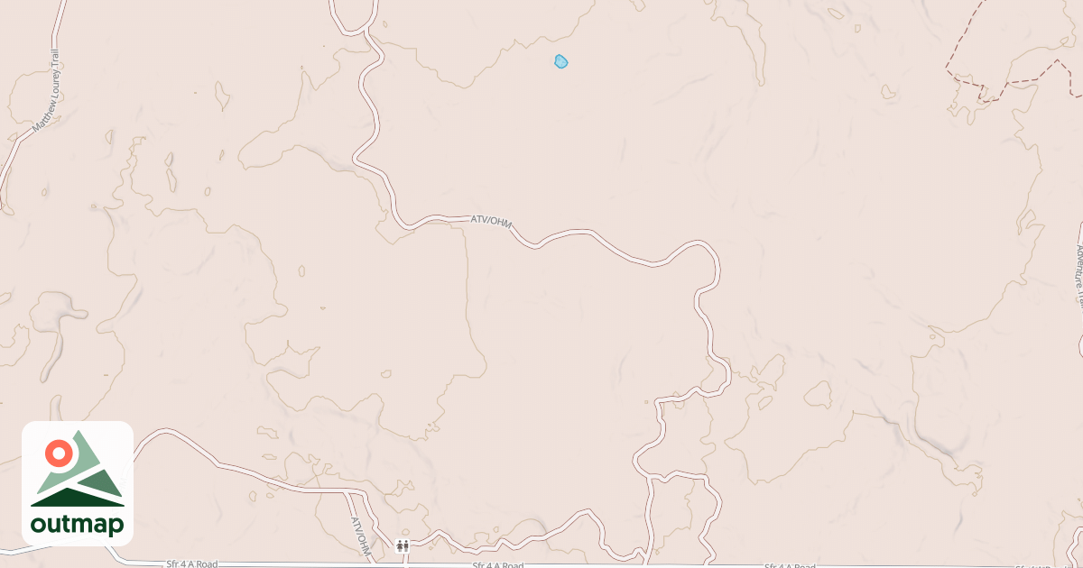 Map of Straight Arrows Trail