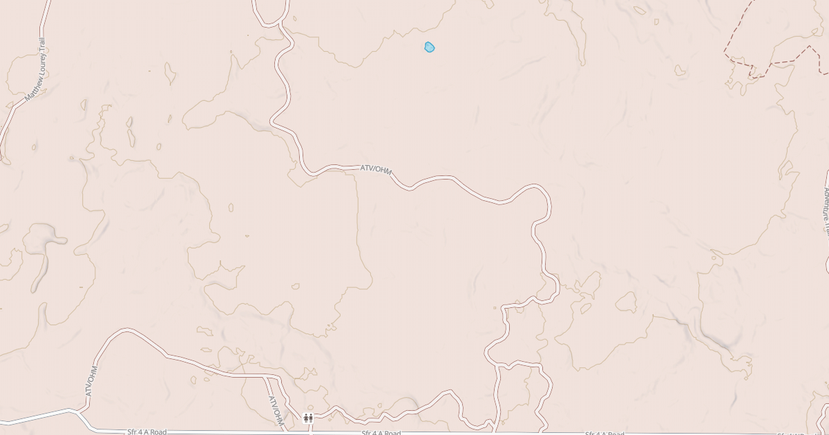 Map preview of Straight Arrows Trail