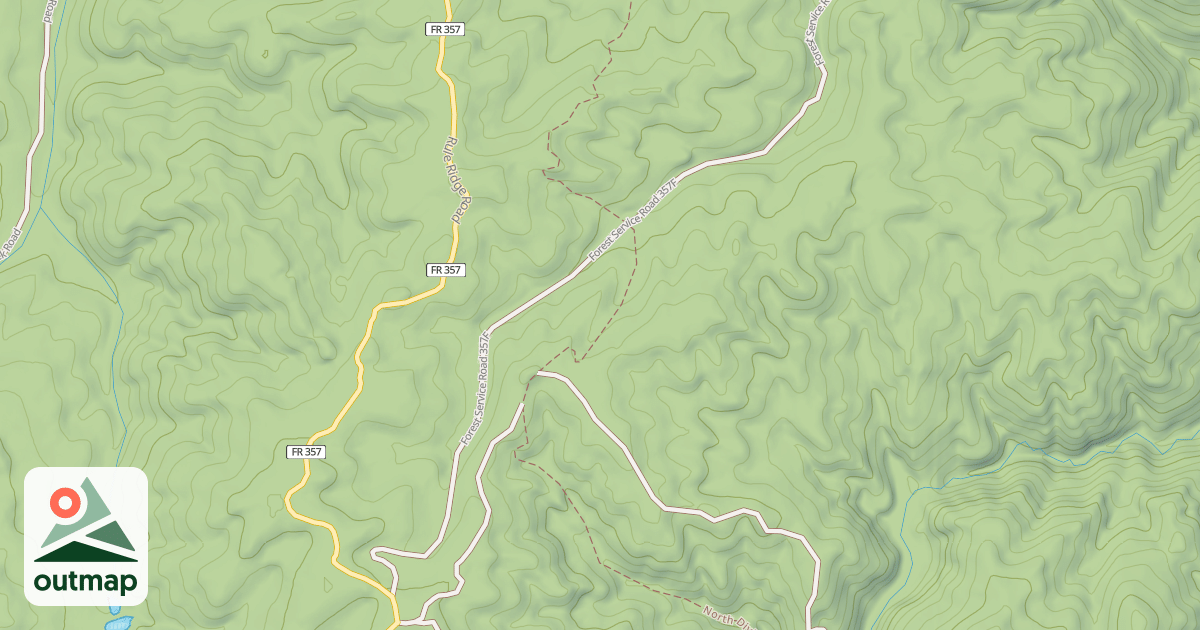 Map of RYAN GULCH