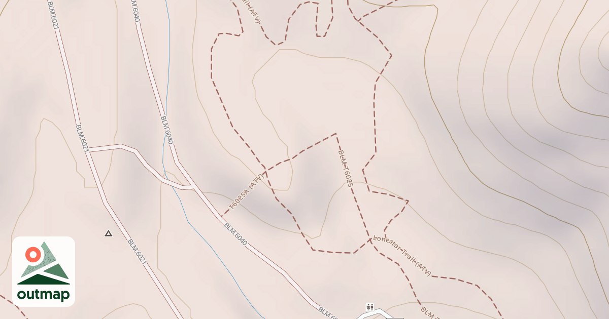 Map of Blm T6025a