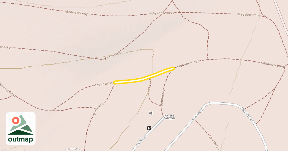 Map of Meadow Loop