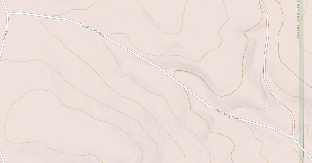 Map preview of TUNSTALL SOUTH