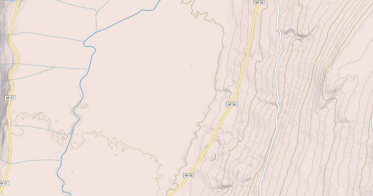 Map preview of CISPUS FLATS