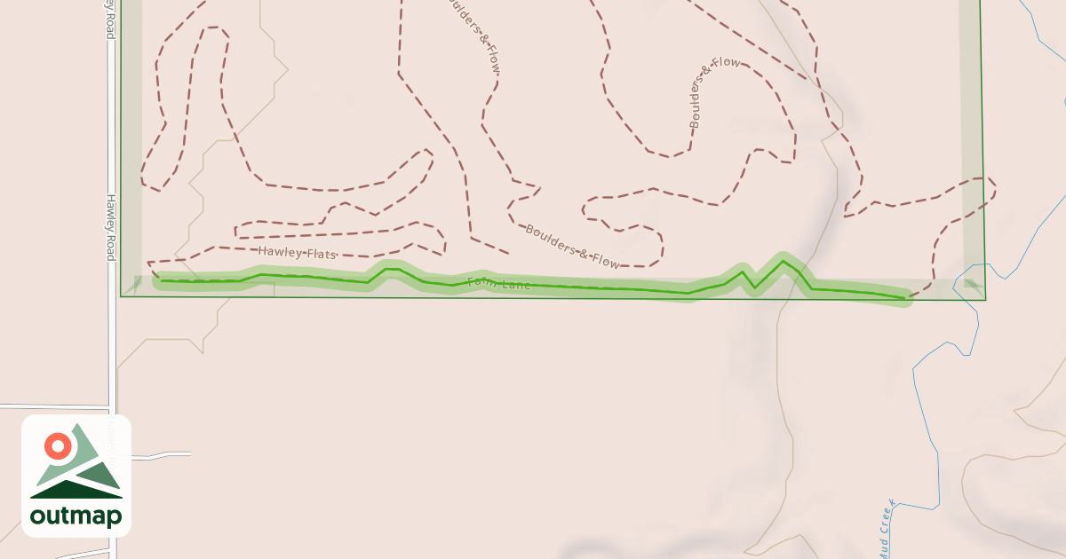 Map of Farm Lane