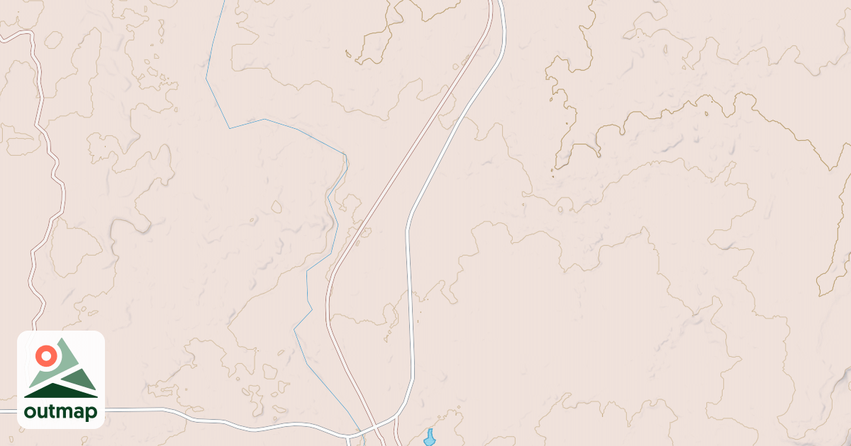 Map of BEAR GULCH BPA NORTH