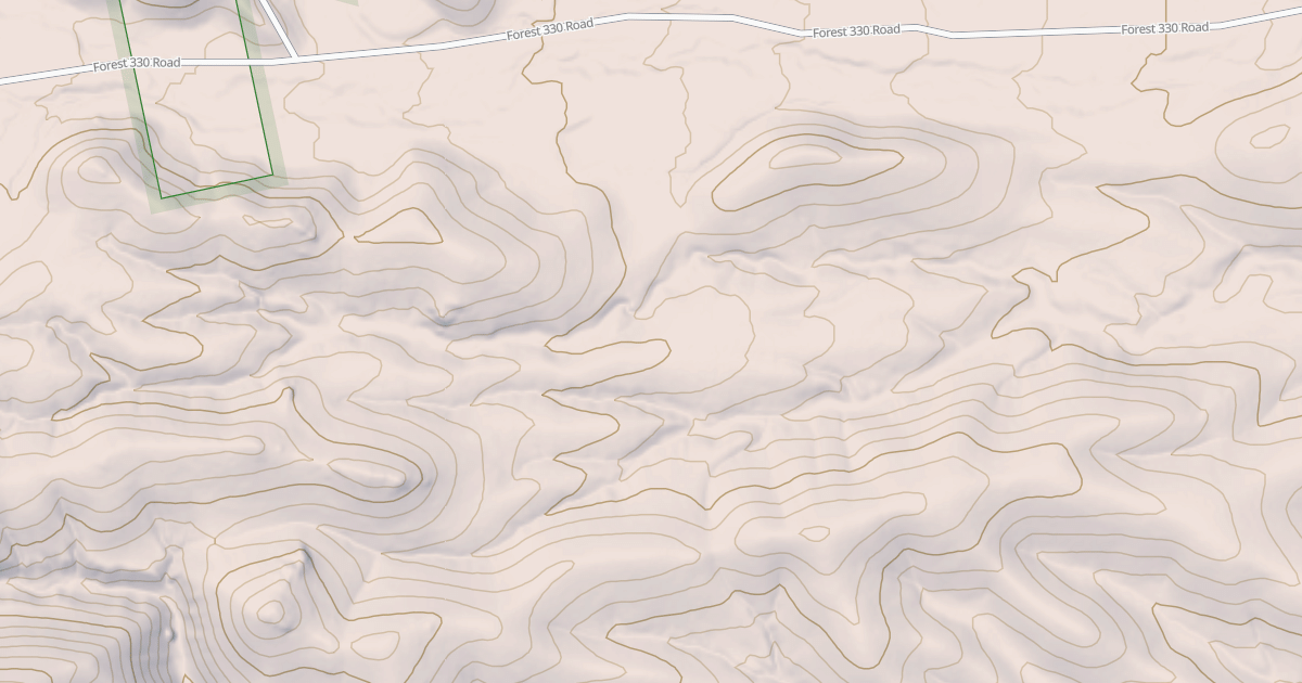 Map preview of USFS Motor Vehicle Use Map Roads {BEB93597-CA01-4CE8-AA33-435666DB9000}