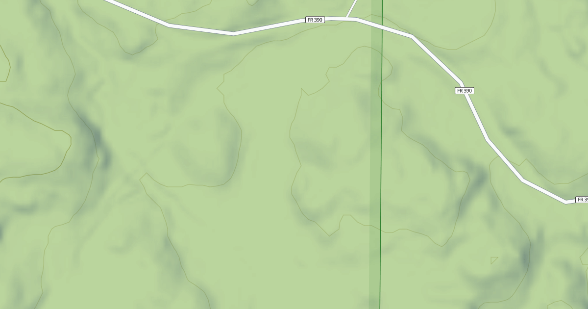 Map preview of FR 390B