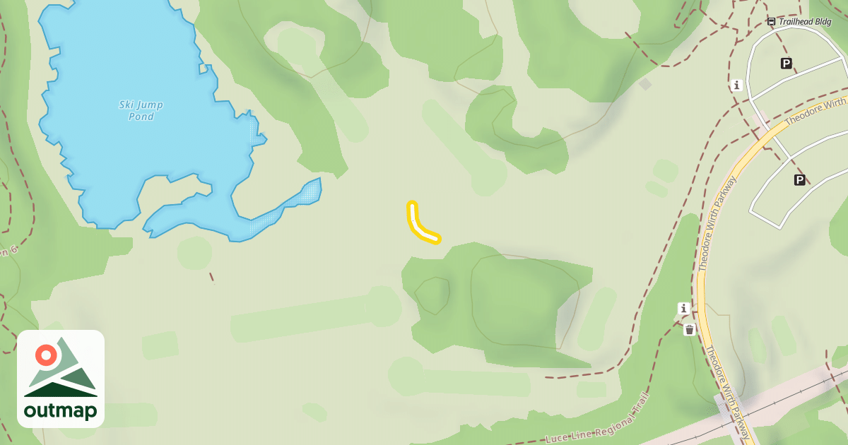 Map of Green Meadow Loop