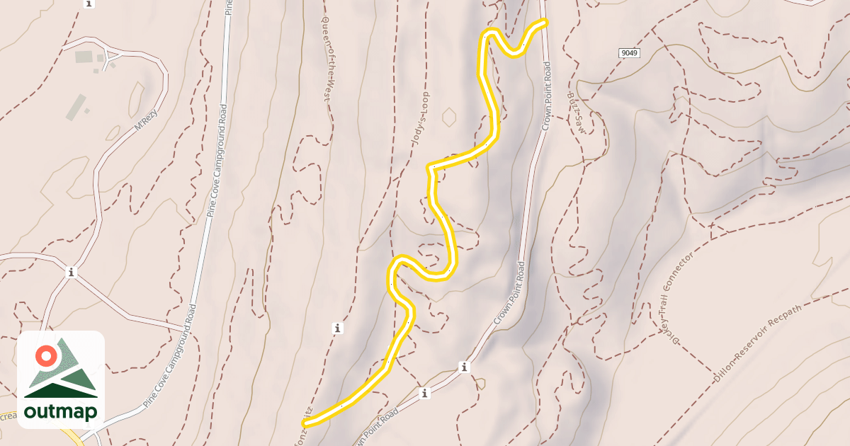 Map of Hanimal's Trail